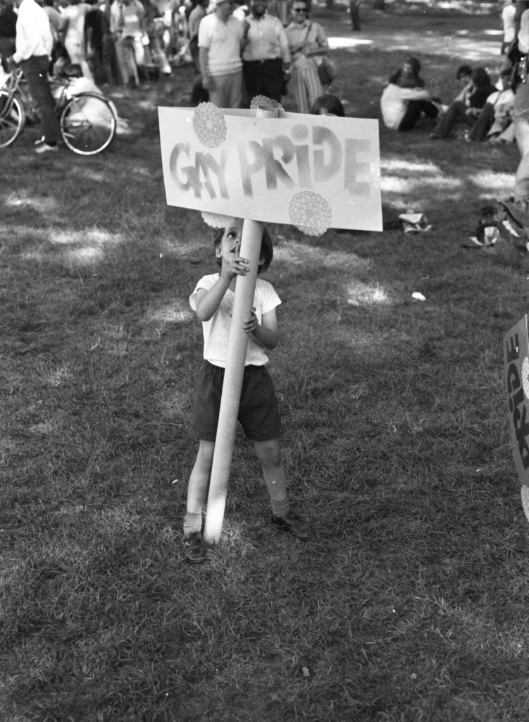 Kid with sign